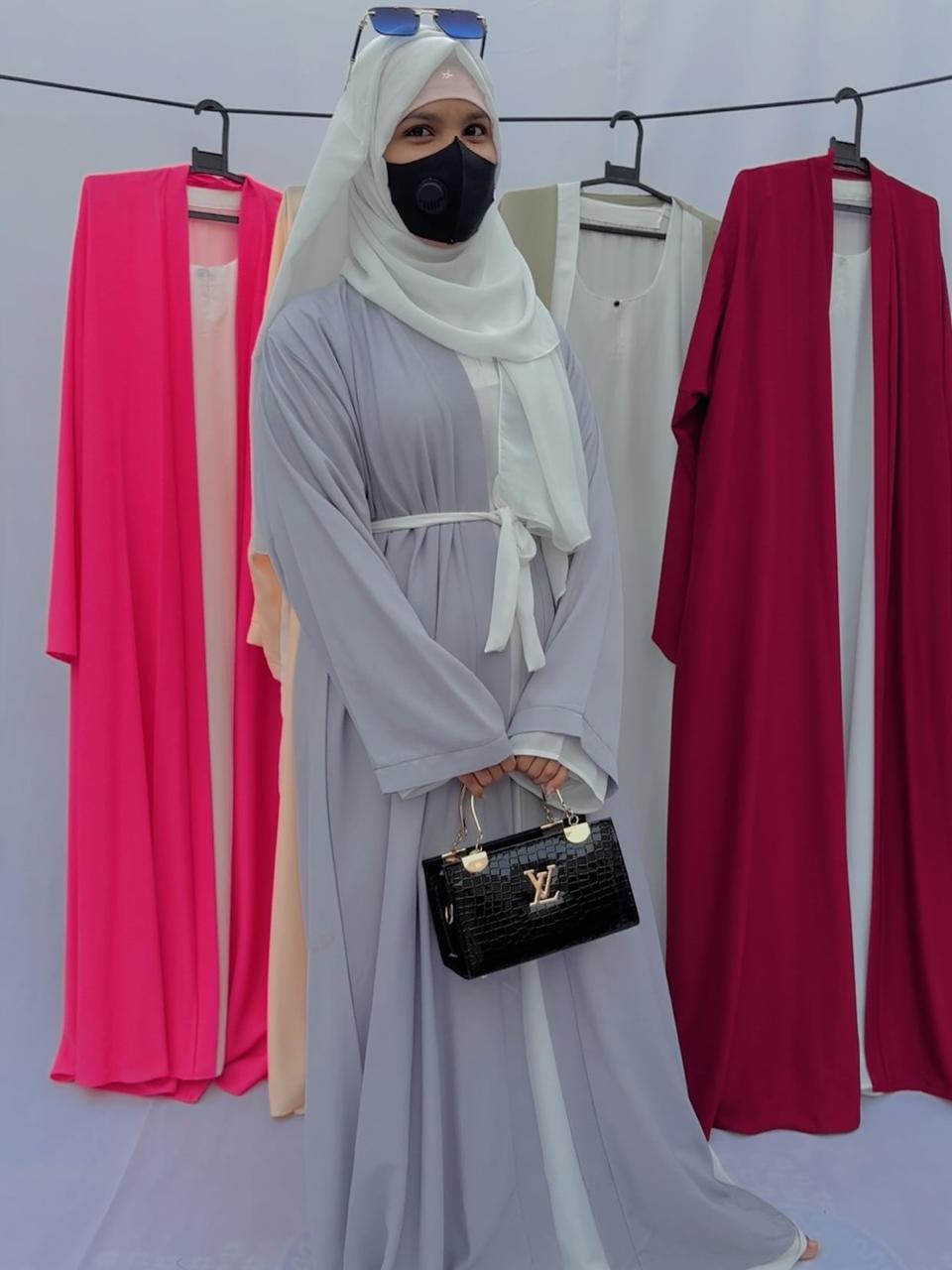 Korean Nida Fabric Abaya – Elegant, Soft & Premium Quality