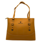 Louis Vuitton-Inspired Mustard & Brown Handbag – Elegant Everyday Tote