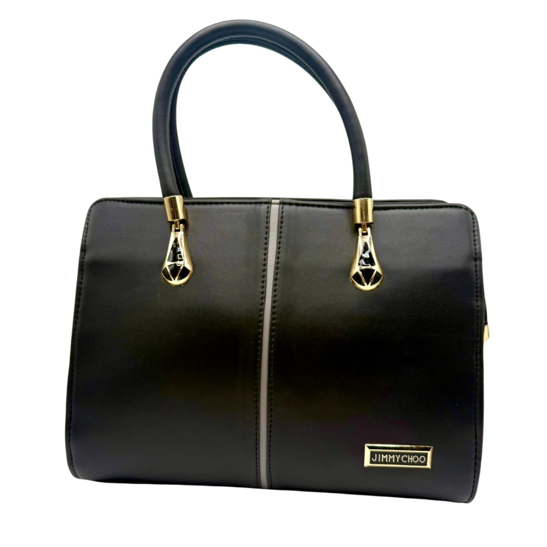 Jimmy Choo-Inspired Beige Handbag – Elegant Minimal Design