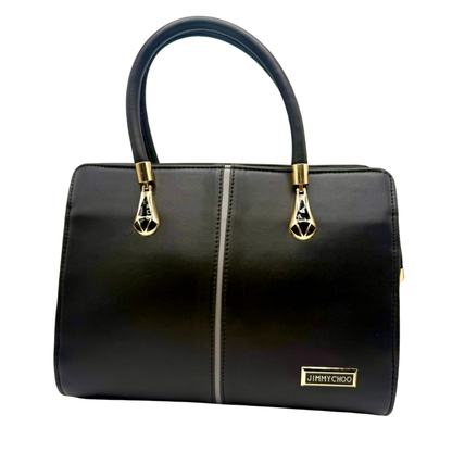 Jimmy Choo-Inspired Beige Handbag – Elegant Minimal Design