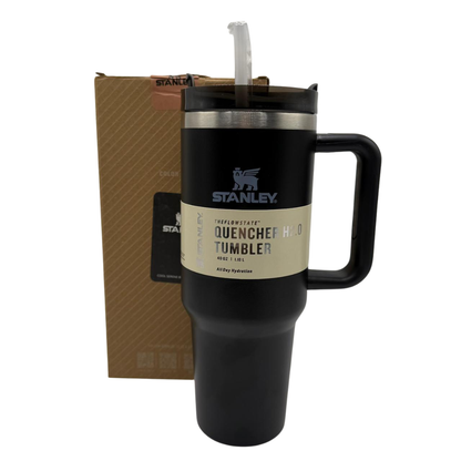 Stanley Black Tumbler – Classic Insulated Travel Mug for Everyday Use
