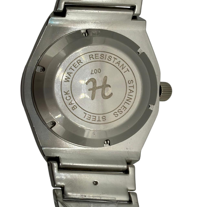 Hublot Silver Stainless Steel Men’s Watch – Green Dial Luxury Edition