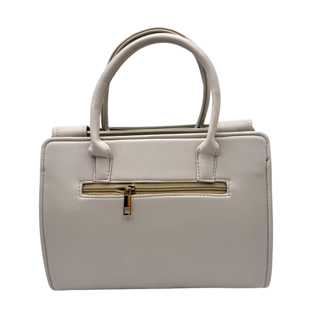 Michael Kors-Inspired Brown Handbag – Classic Style with Golden Touch