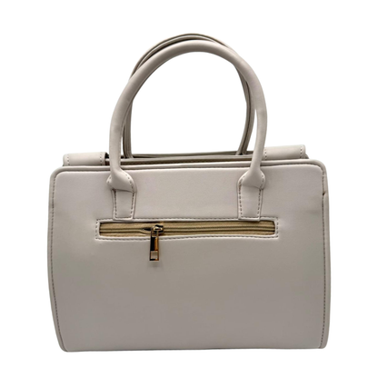 Michael Kors-Inspired Brown Handbag – Classic Style with Golden Touch