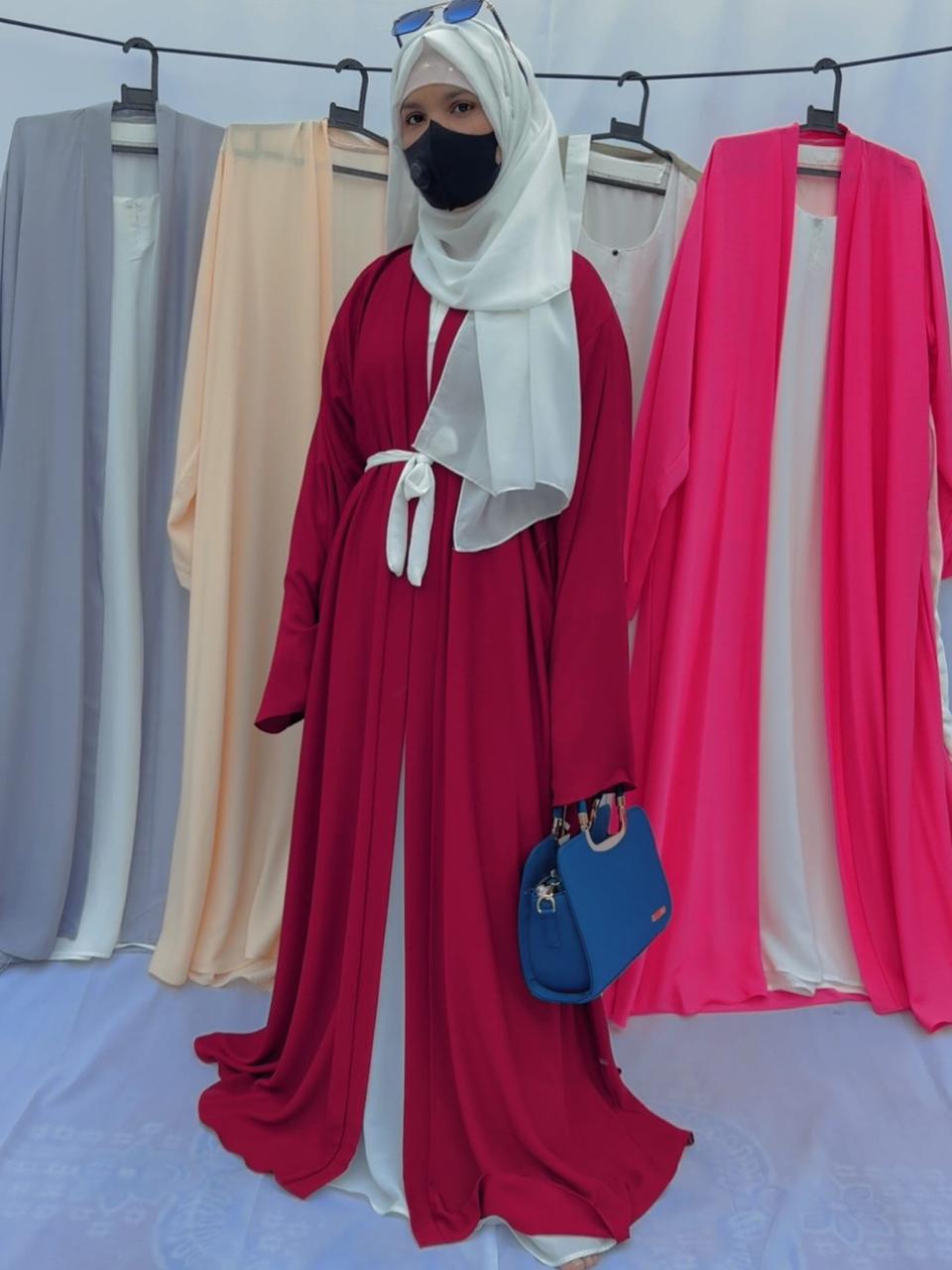 Korean Nida Fabric Abaya – Elegant, Soft & Premium Quality