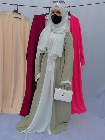 Korean Nida Fabric Abaya – Elegant, Soft & Premium Quality