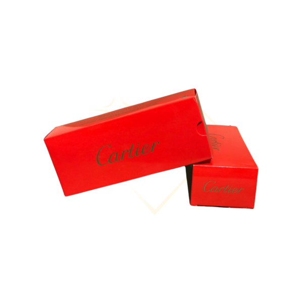 Cartier-Style Rimless Eyeglasses – Luxury Gold Frame | Unisex Fashion Eyewear - Image 11